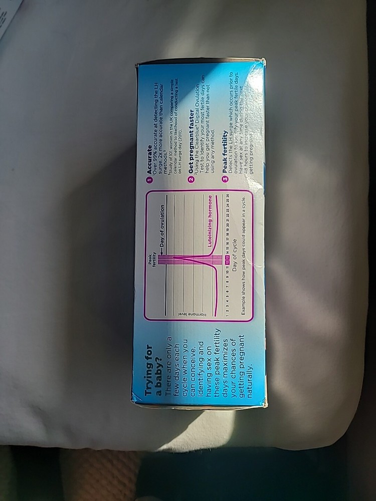 Clearblue ovulation kit- 75 Ovulation and 6 Pregnancy Tests. BUNDLE and SAVE!