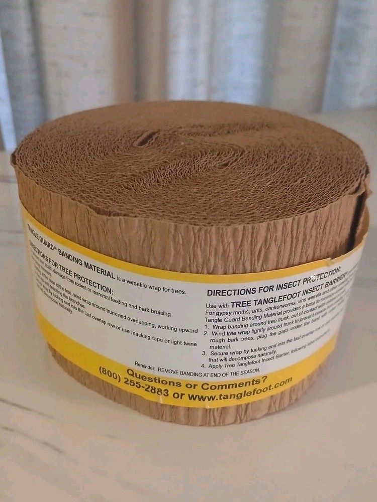 Tangle Foot Tangle Guard Banding Material New Unsealed Tree Protector