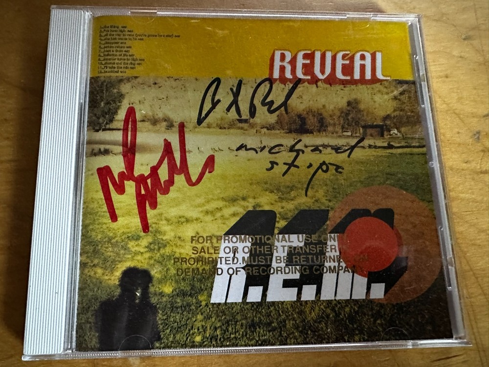 R.E.M. Autographed CD