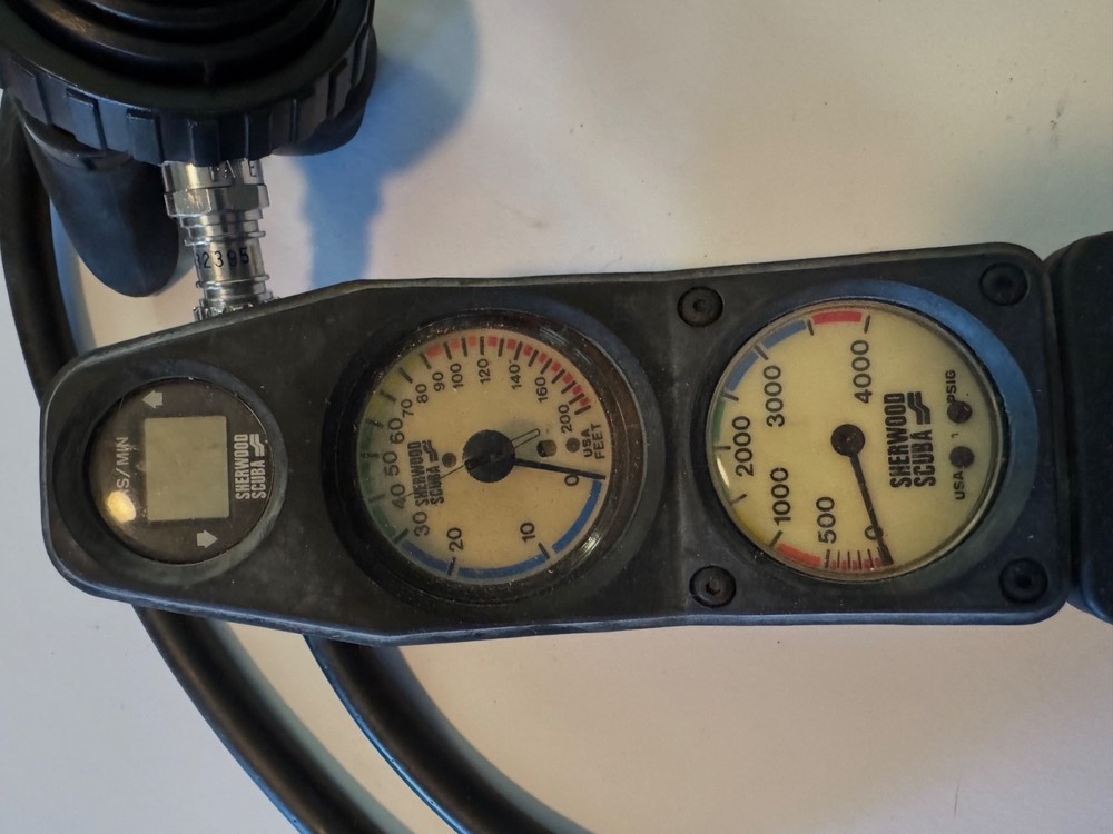 Scubapro MK10 with Sherwood Computer, Console and 2nd Stage Regulator