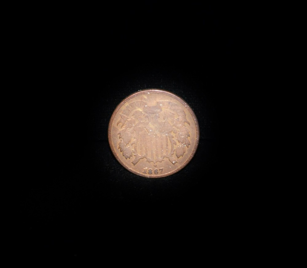 1867 2 Cent Piece #CR11319