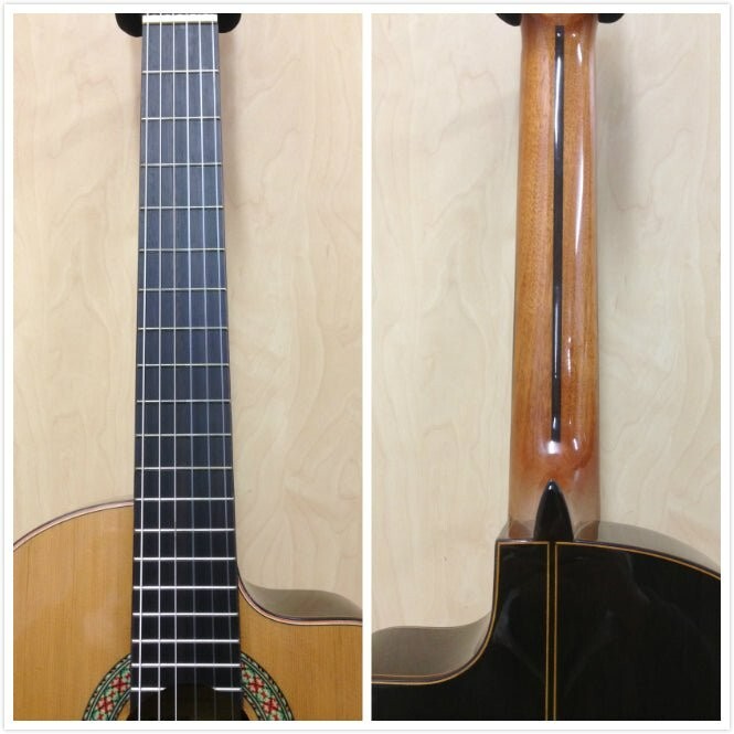 Miguel Rosales HS20CEQN Solid Cedar Top Classical Guitar with EQ + Accessories