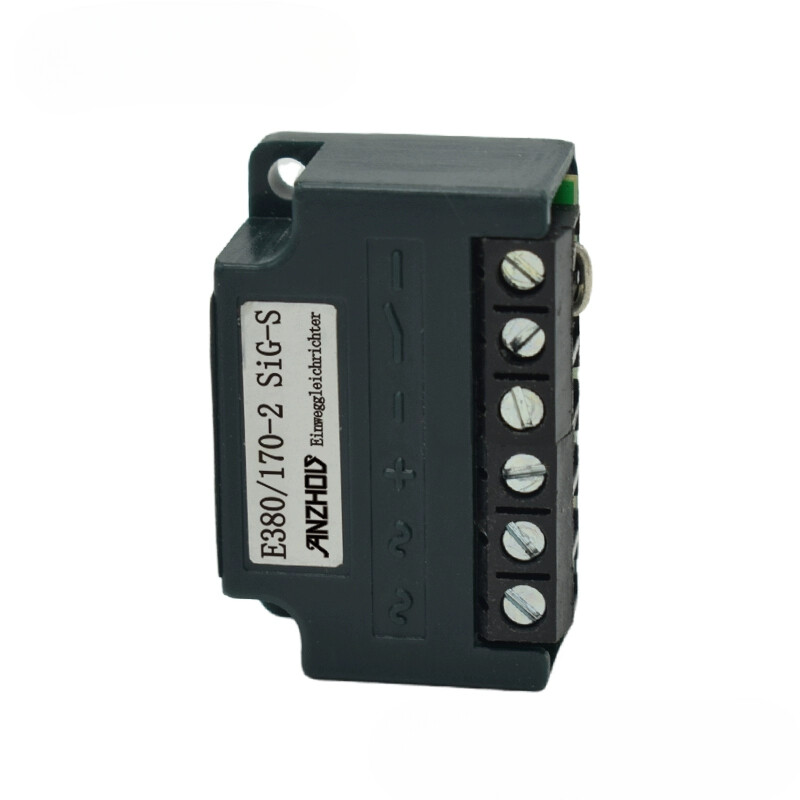 Replace E380/170-2 SiG-S UIN MAX=500VAC UOUT=0,45×UIN 2,0A Rectifier
