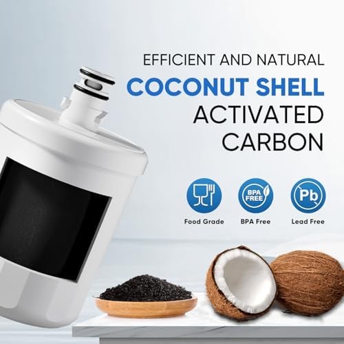 Refrigerator Water Filter Replacement 4 Pack