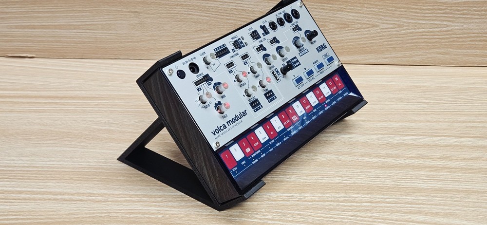 Korg Volca Semi Modular Analog Synthesizer Module with Angled Desktop Stand