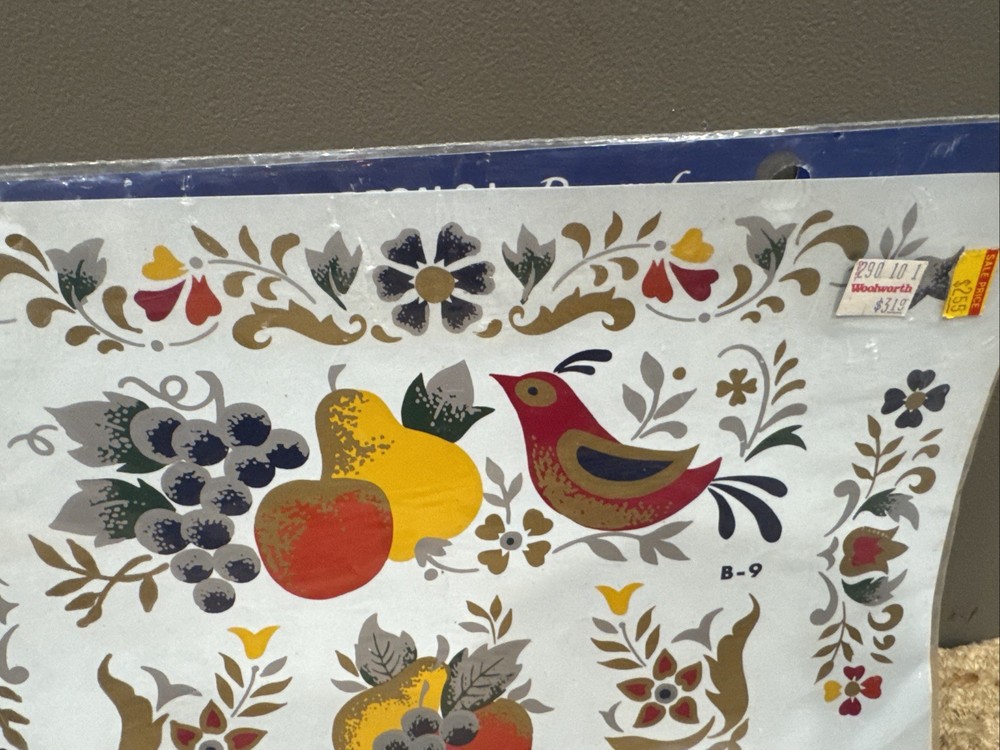 Vintage Hand Painted Decals By Decorcal