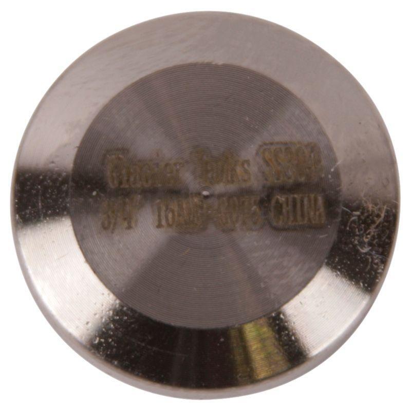 End Cap | Tri Clamp 3/4 inch - Sanitary SS304 (3 Pack)