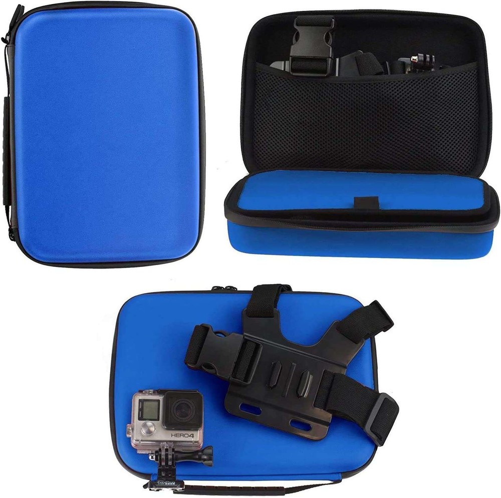 Navitech Blue Accessory Case For ThiEYE E7