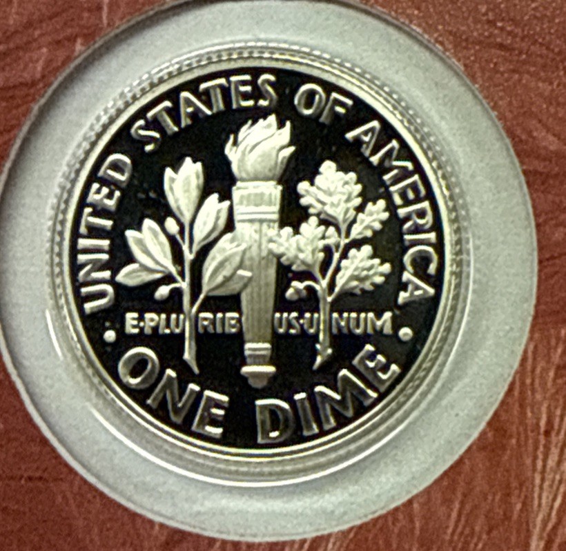 2009 S Proof Silver Roosevelt Dime From Proof Set