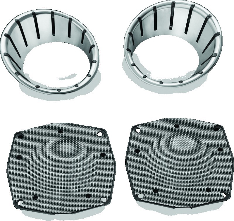 Kuryakyn LED Accent Bezels Chrome 7287
