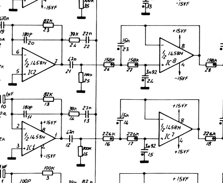 CRUMAR DP-80 N Service Manual Schematic Diagrams Schaltplan Electrical Diagram PDF