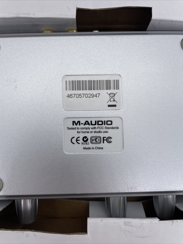 M-Audio Fast Track USB Mac or Windows SHIPS AS PICTURED