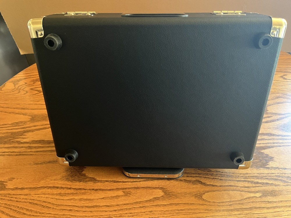 Vinyl Record Player Bluetooth Turntable 3-Speed Suitcase Portable Acuity Ins.