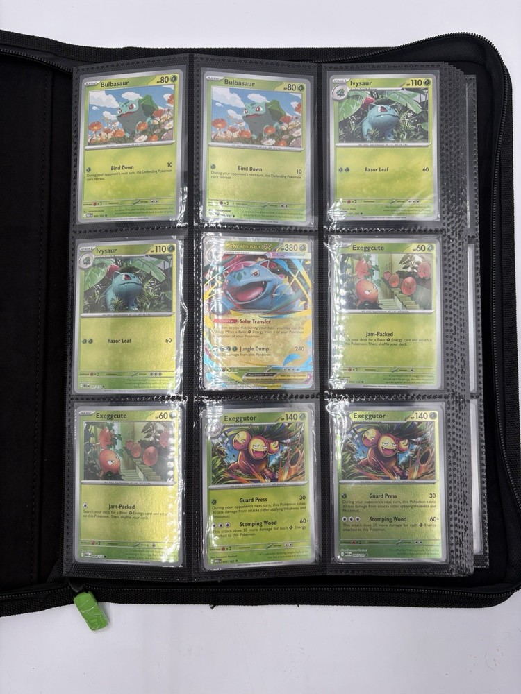 Mega Evolutions 100% Complete Master Base Set w/EX & Reverse & Vault Binder