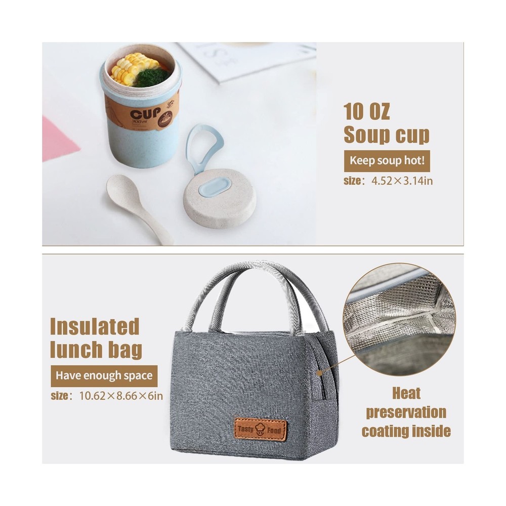 Bento Box Upgrade Japanese Lunch Box Kit,3 Layer Stackable Leakproo... Fast Ship