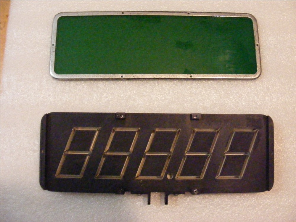 Original NASA Apollo 11 KSC LCC Countdown Display Panel Von Braun