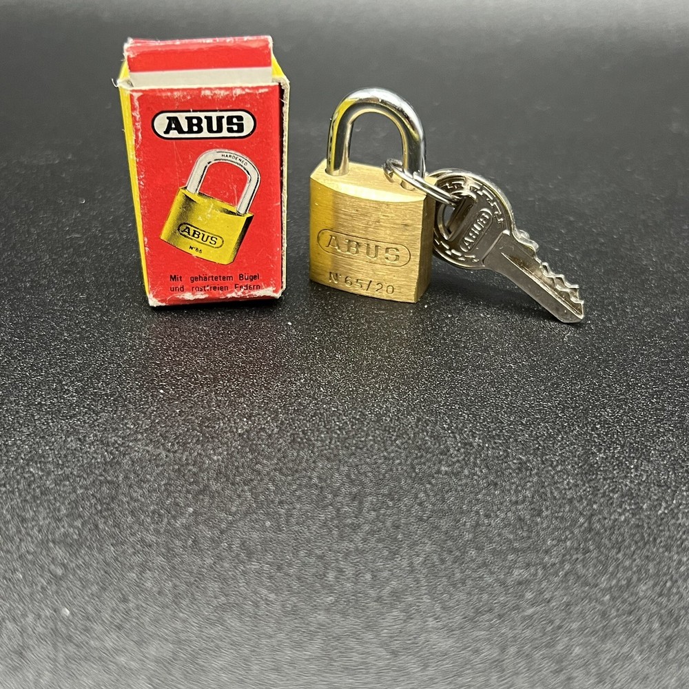 ABUS 65/20 Solid Brass Padlock T1