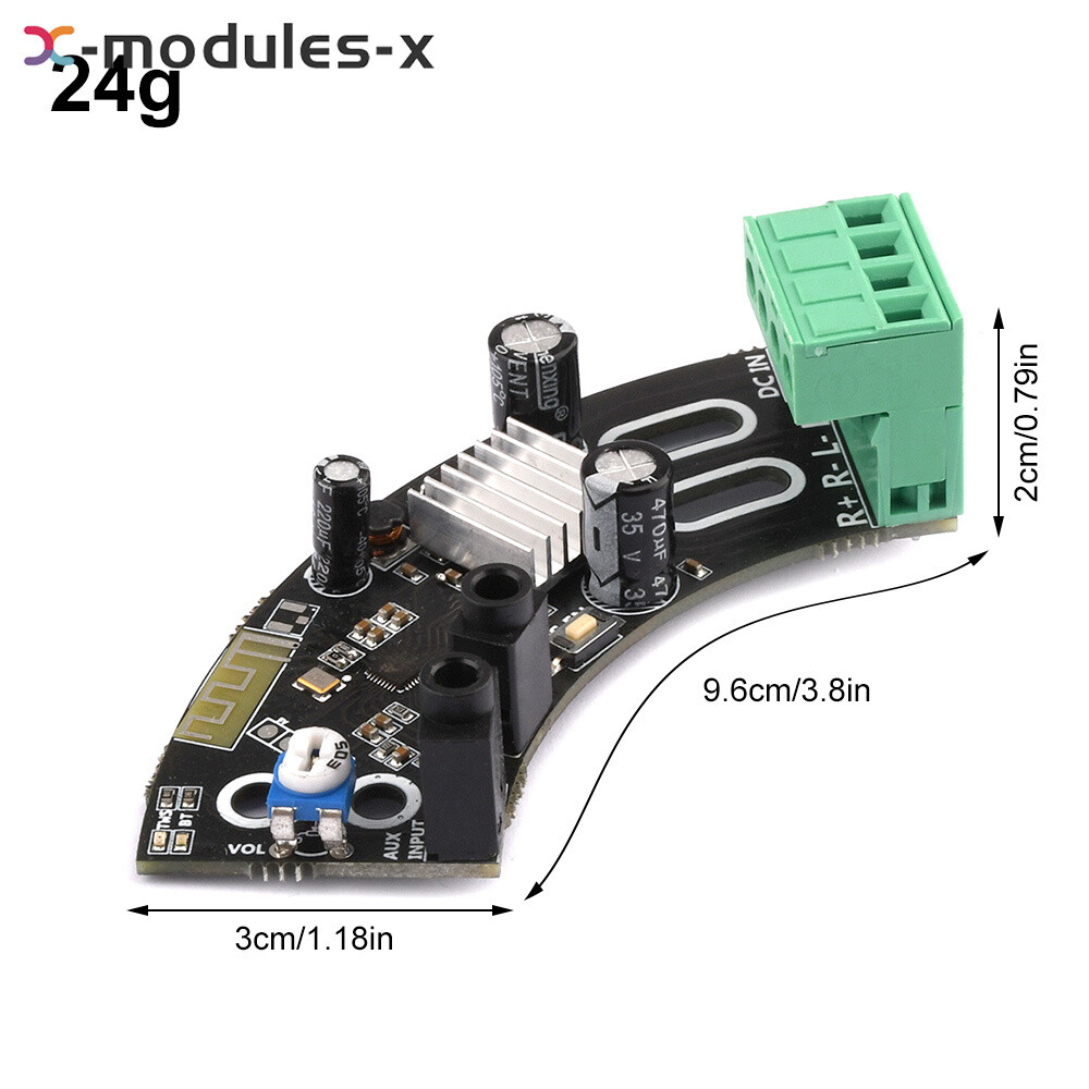 DC9-24V Bluetooth Amplifier Board Ceiling Speaker DIY Power Amplifier Module Kit