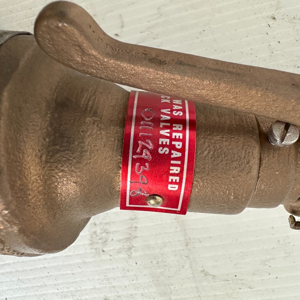 MACK Dresser 20mm Steam Gear Pressure Reducing Safety Valve PRV VRR880 Bronze