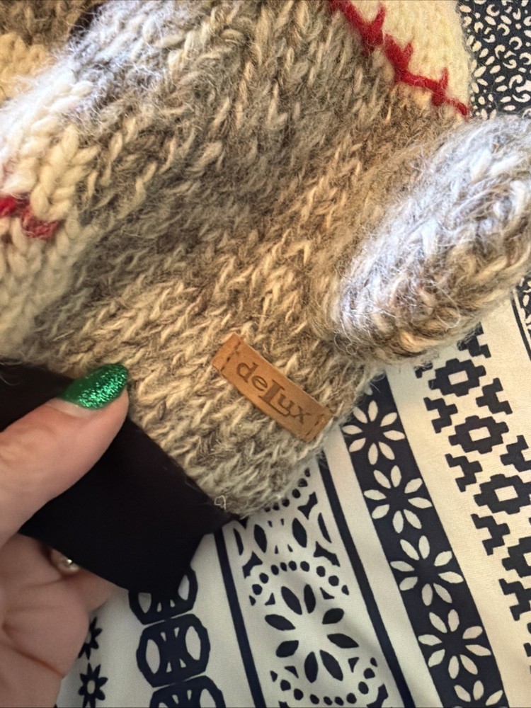 Sock Monkey Helmet Cover deLux