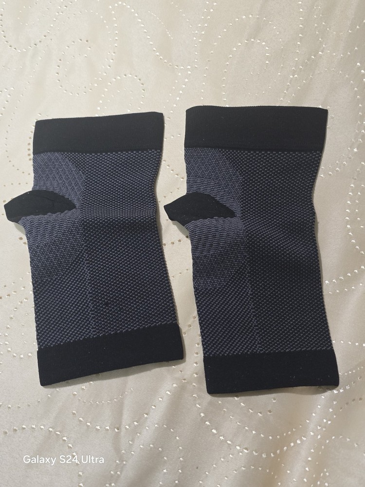 Compression Socks ONE Pair 3XL Black Low CUT Ankle Support