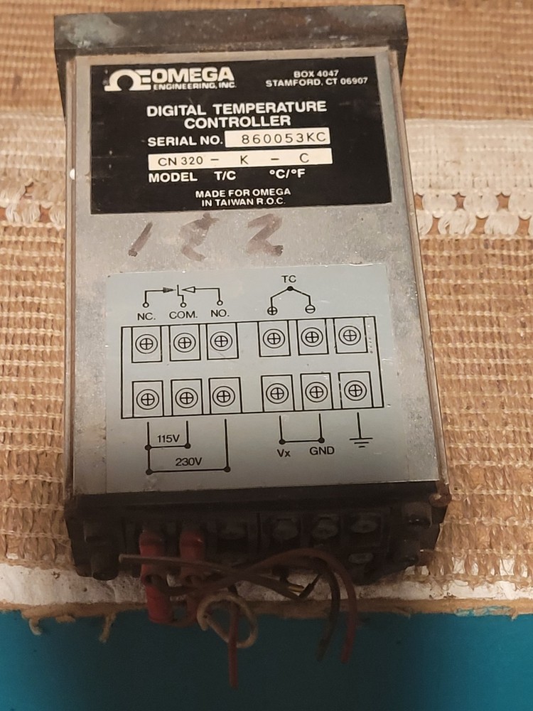 Vintage Omega Digital Thermocouple Thermometer & Temperature Controller
