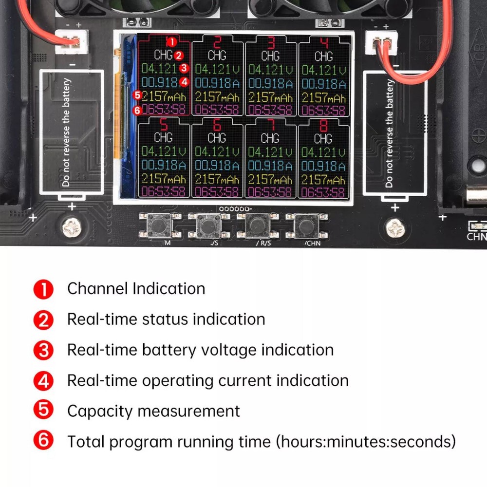 Internal Resistance Tester For 5V positive and negative welding points