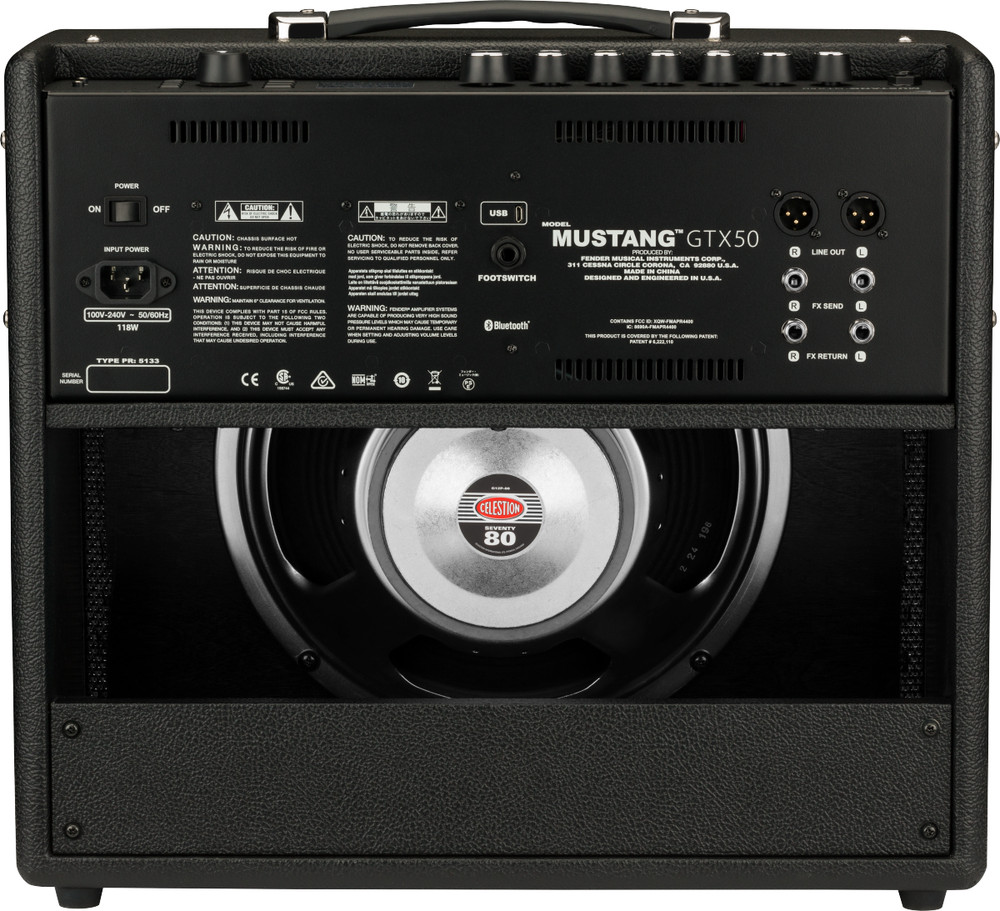 Fender Mustang GTX100 Amplifier, 120V