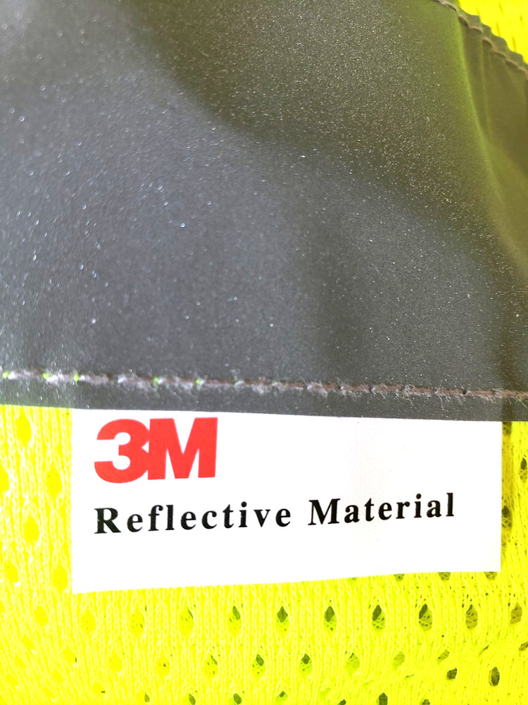 High Visibility Lime Green Road Worker Vist Larg Size