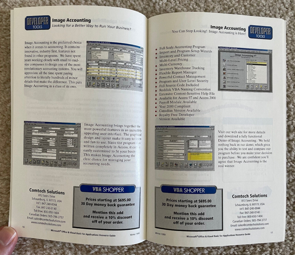 Microsoft Office 2000 Resource Guide Winter 1999 Developer Tools Booklet