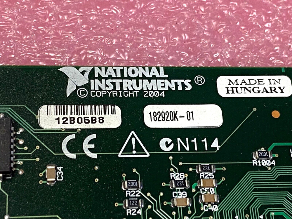 NATIONAL INTRUMENTS 182920K-01 CARD