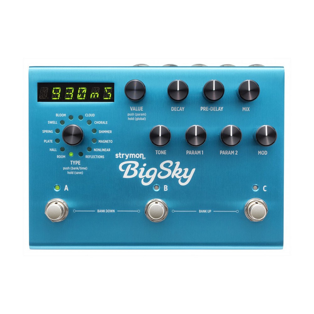 Styrmon BigSky Reverb Effects Pedal