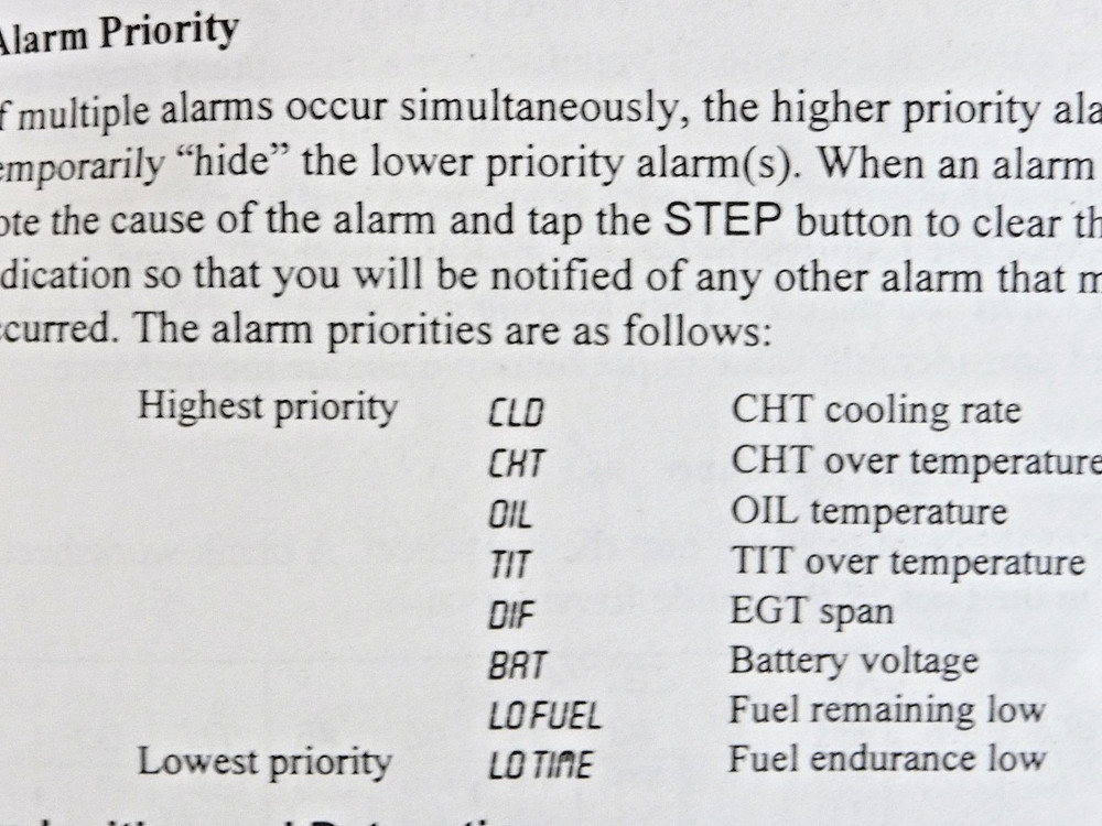 J.P. Instruments EDM-700 EDM-800 JPI Engine Data Management 1999 Pilot's Guide