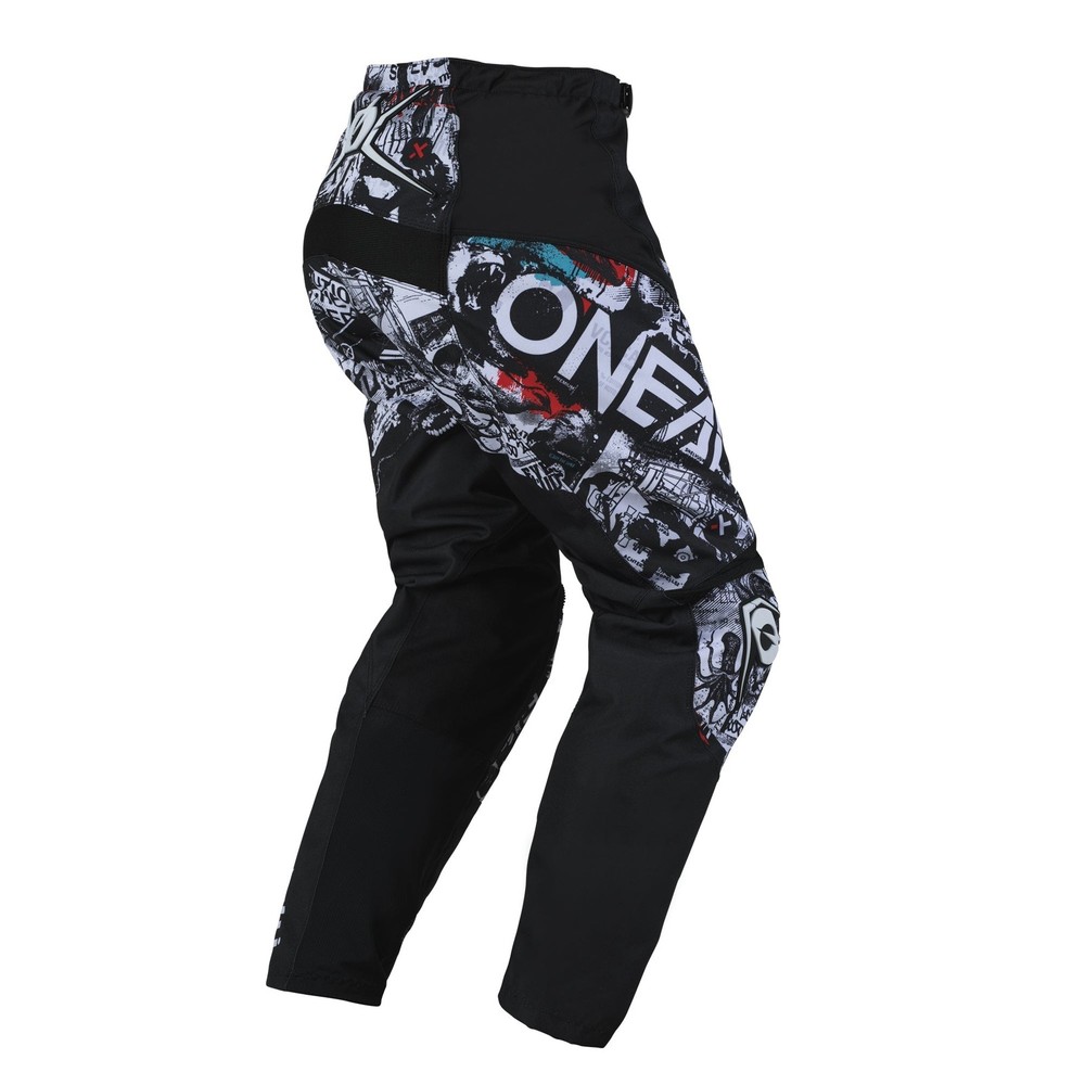O'Neal Element Attack Black / White Pant Size 30 - E024-3130