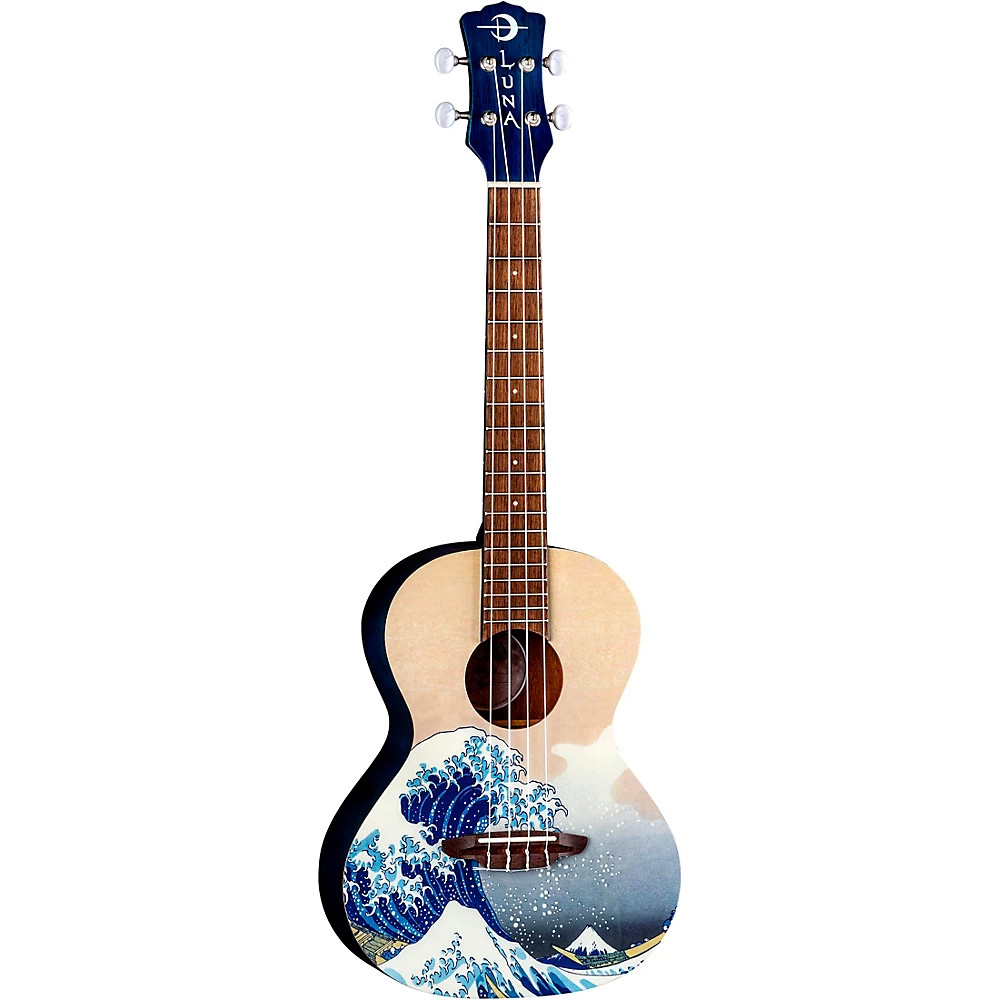Luna Guitars Great Wave Tenor Ukulele Great Wave