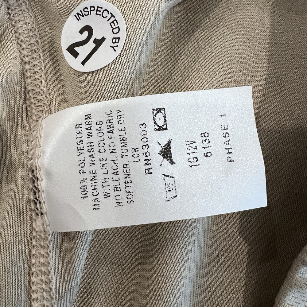 XGO 1st Layer Defense Lightweight Long Pants Base Layer Desert Sand Size Medium