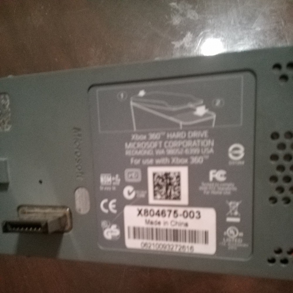 Official Microsoft Xbox 360 External 20GBHDD Hard Drive HDD
