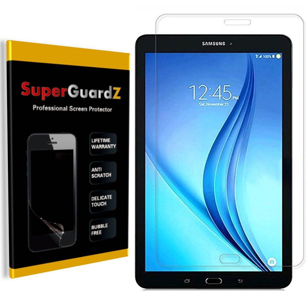 3X SuperGuard® Clear Screen Protector Guard Shield For Samsung Galaxy Tab E 8.0
