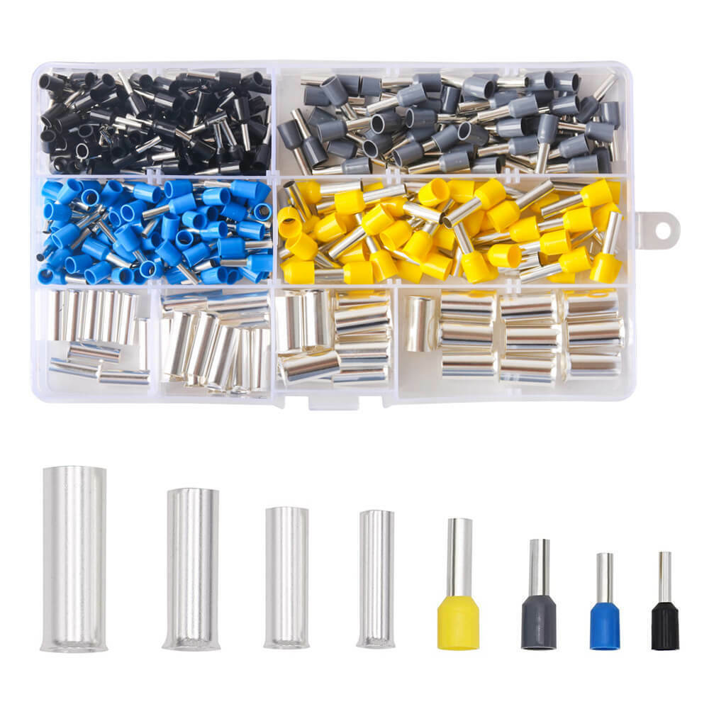 440/390x Ferrules Wire Ends Terminals Crimp Terminal Connector Wire Ferrules Kit