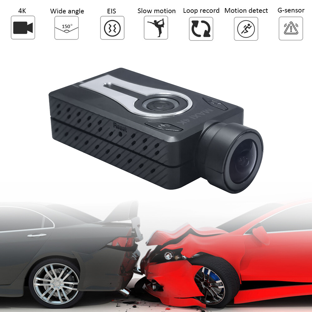Mobius Maxi MM4K Camera Mini Camcorder Action Cam for Vlog with Accessories Kit