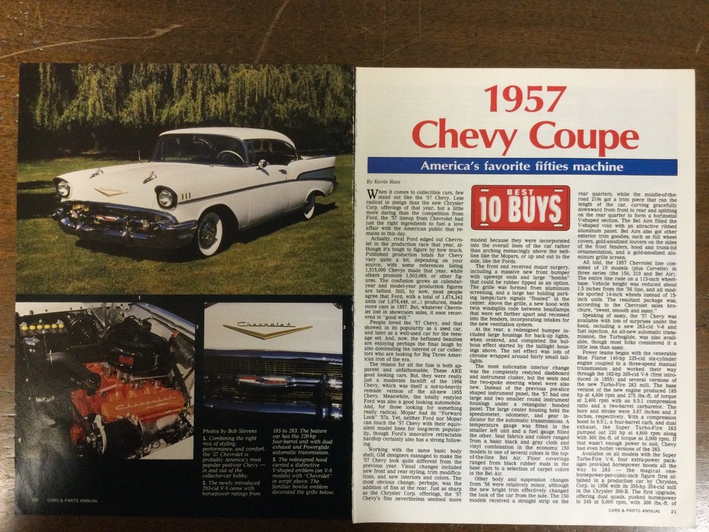 Misc 5714 1992 Article 1957 Chevrolet Coupe 4 page