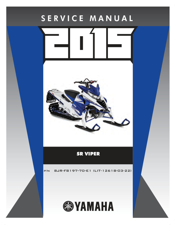 Yamaha SR Viper Service Manual | 2015-2019 | USB & Link