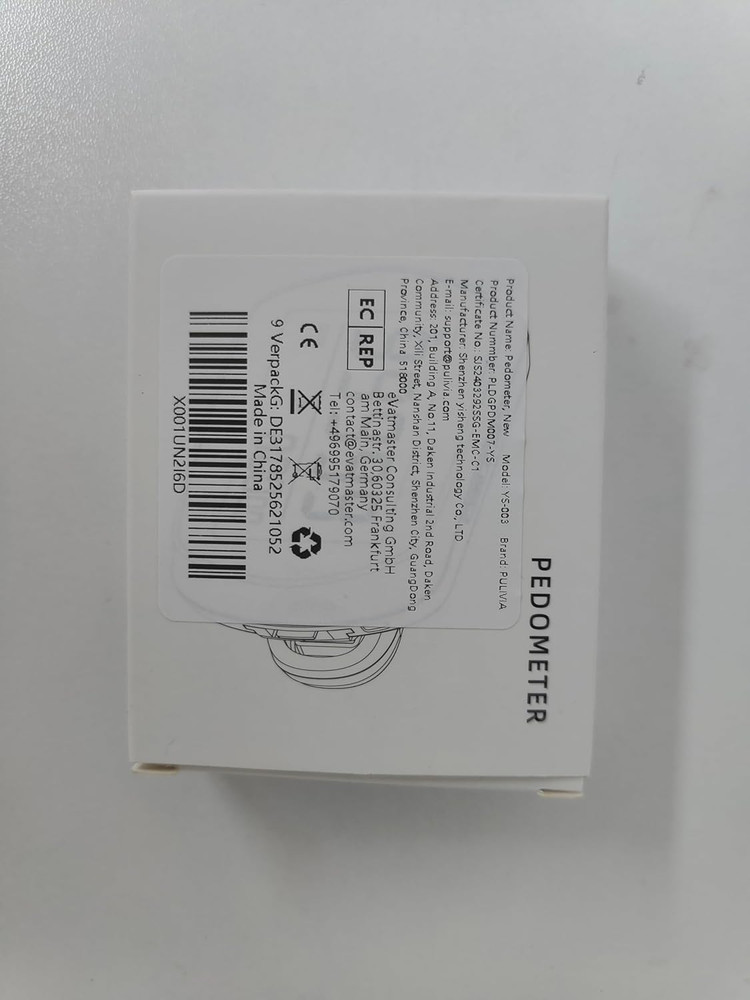 3D Step Counter with Clock, Accurate Walking Pedometer