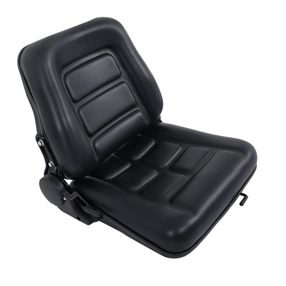 Waterproof Adjustable Fold Down Forklift Seat Angle Backrest For Excavators US