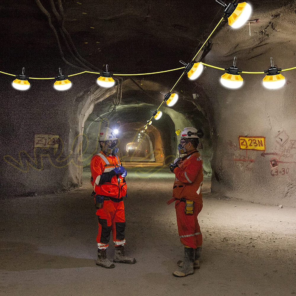 Super Bright Construction String Light Industrial Grade Work Light US Shipping