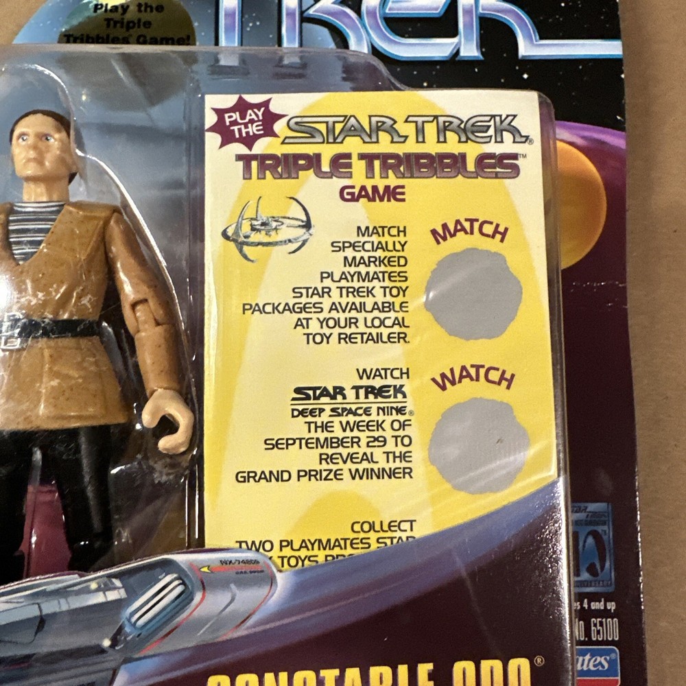 (#23). Playmates 1997 STAR TREK Deep Space Nine Warp Factor Constable Odo
