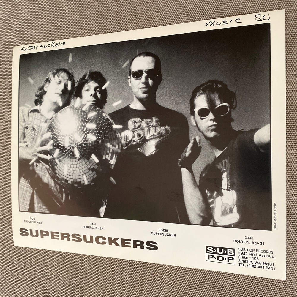 Supersuckers Press Photo 8x10, See Description.