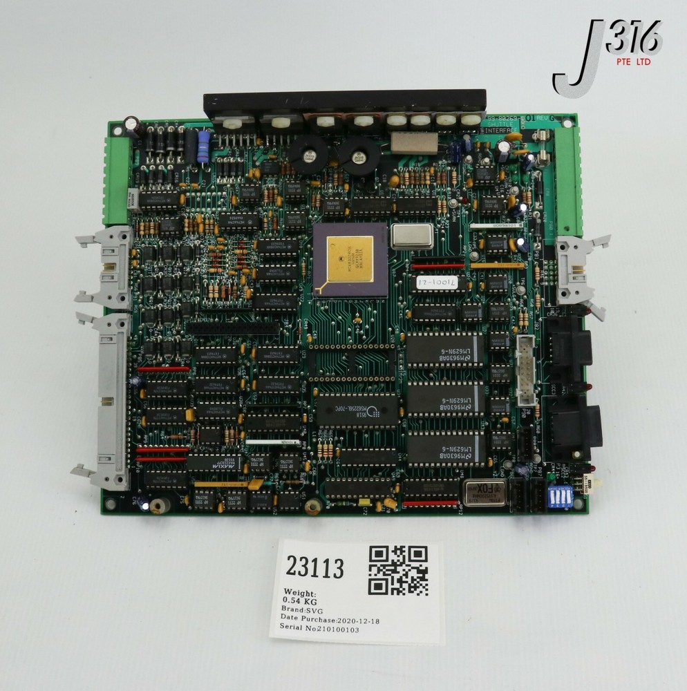 23113 SVG PCB, 90S SHUTTLE INTERFACE CONTROL 99-80269-01