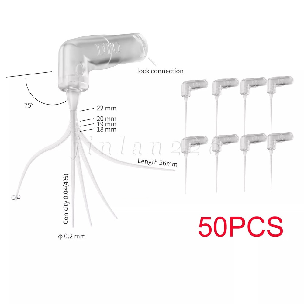 Endodontic Endo Irrigation Needle Tip Disposable Root Canal Syringe Tips