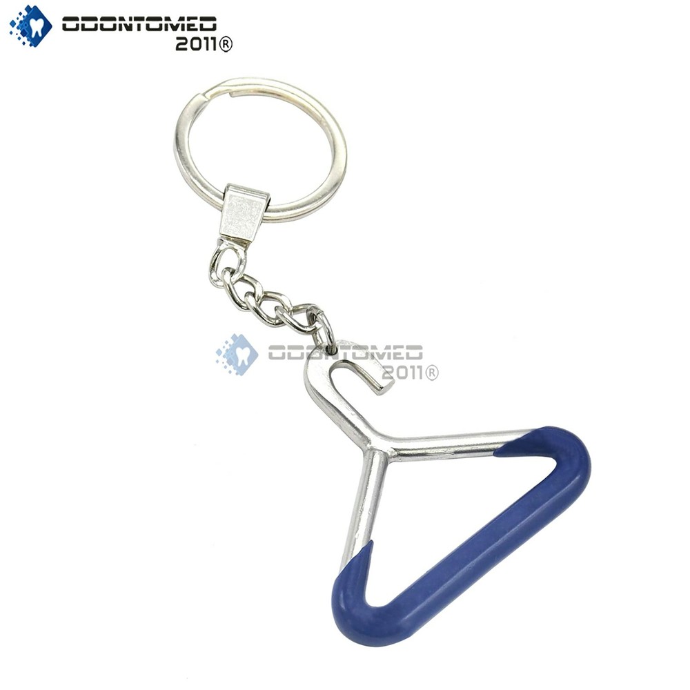 OB Handle Blue PVC OB Chain Handle Keychain KC-007